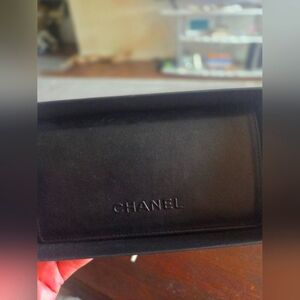 CHANEL Classic Black Eyewear Case & Box